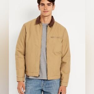 Men's Insulated Canvas Barn Jacket Size XL Tall